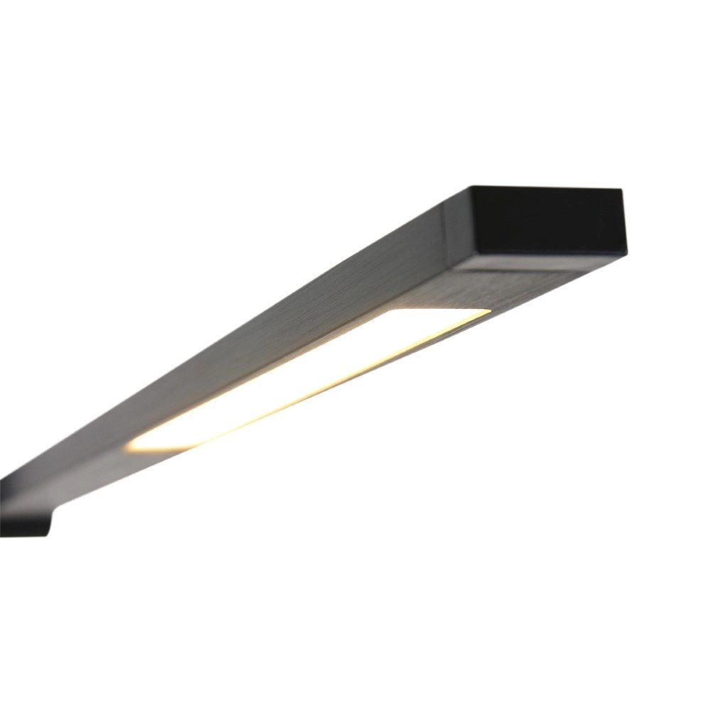 Strakke led bureaulamp Stekk zwart Steinhauer 8712746132731