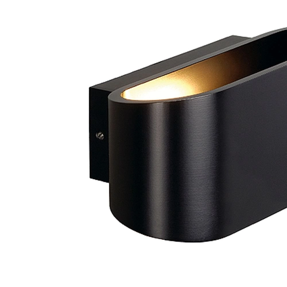 Wandlamp Ossa R7S 18cm zwart SLV 4024163142199