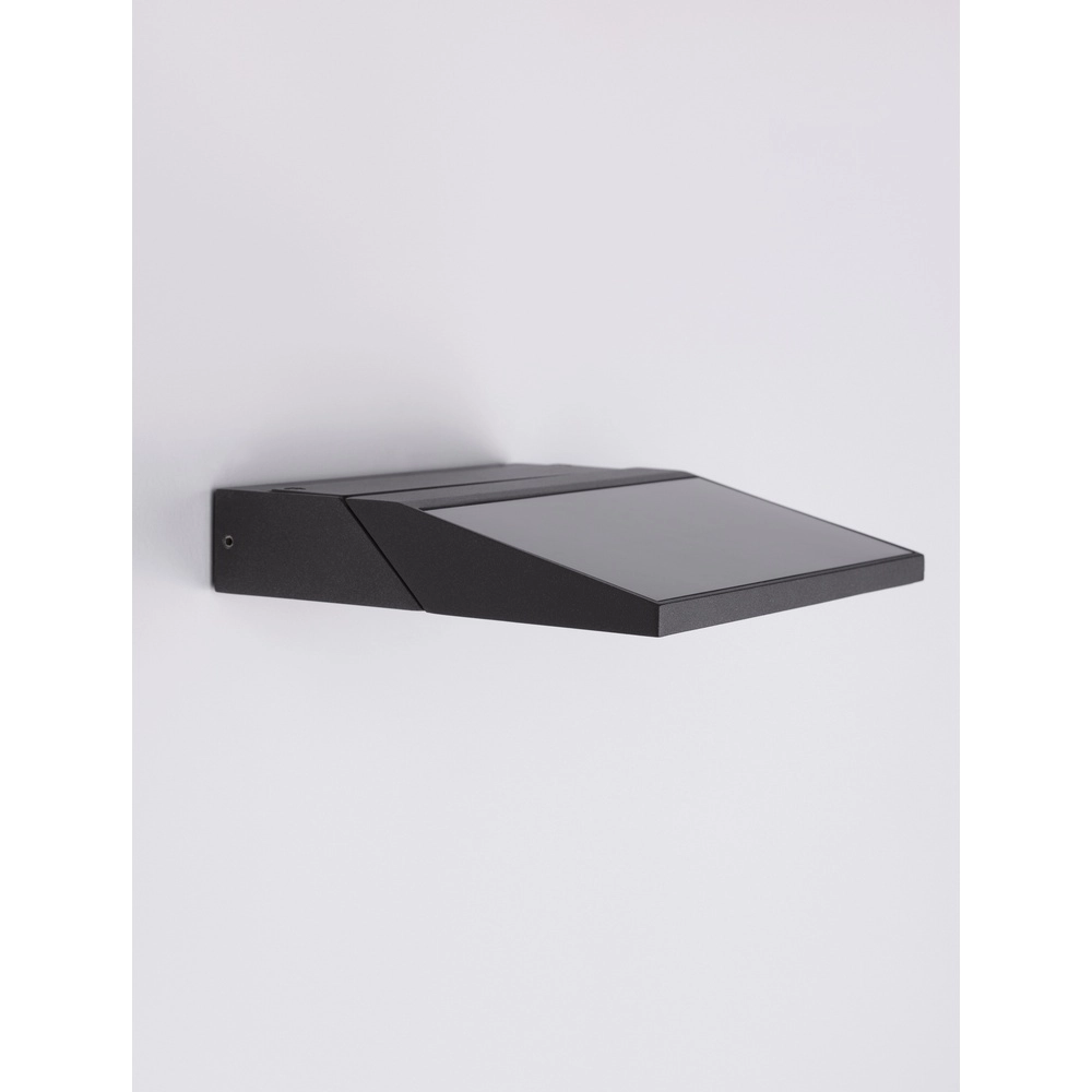 Solar wandlamp Prim antraciet Lyora 5212017432667