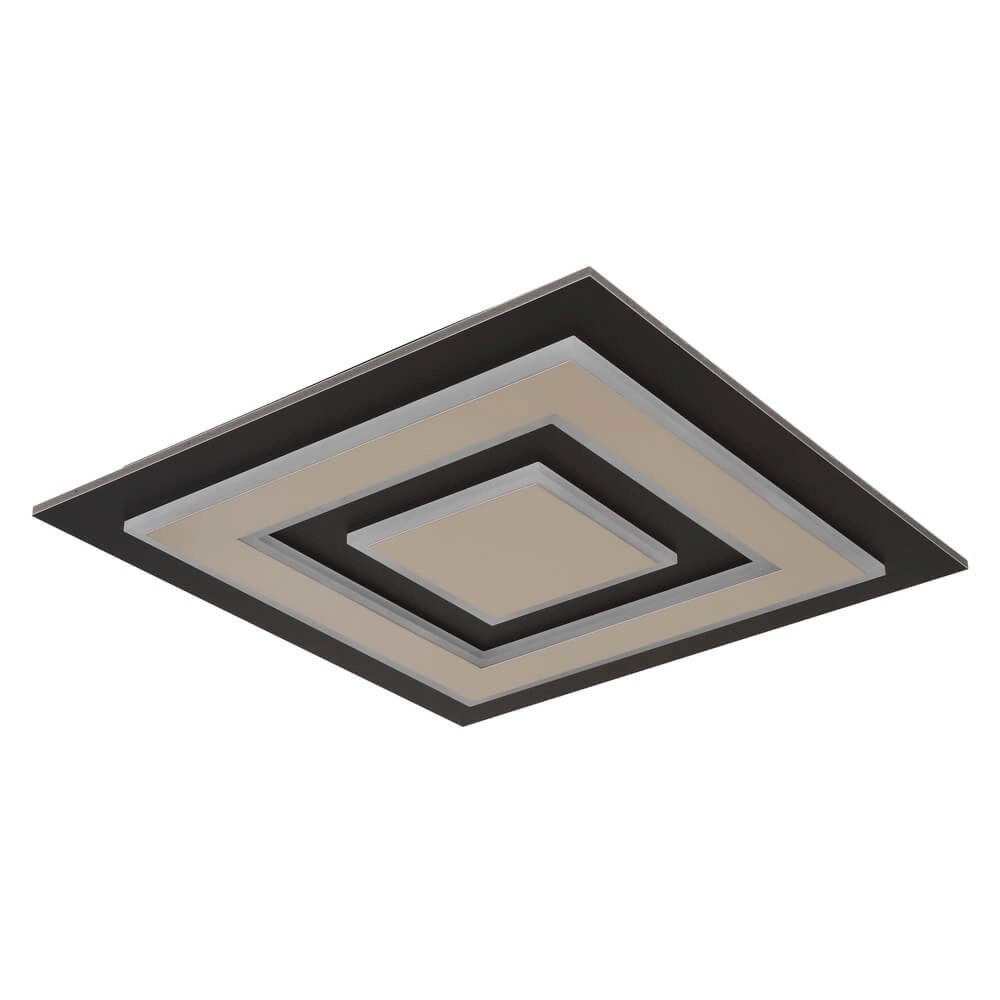 Plafondlamp Jayden 48 x 48cm zwart Globo 9007371478286