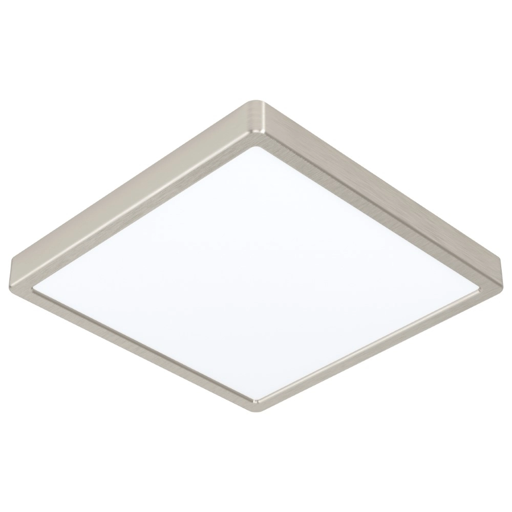 Vierkante plafondlamp Fueva 5 28,5cm - 3000K RVS Vierkante plafondlamp Fueva 5 28,5cm - 3000K RVS