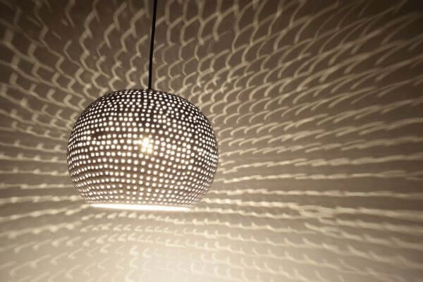 Hippe hanglamp Spike Wit Urban Interiors 8718868314659