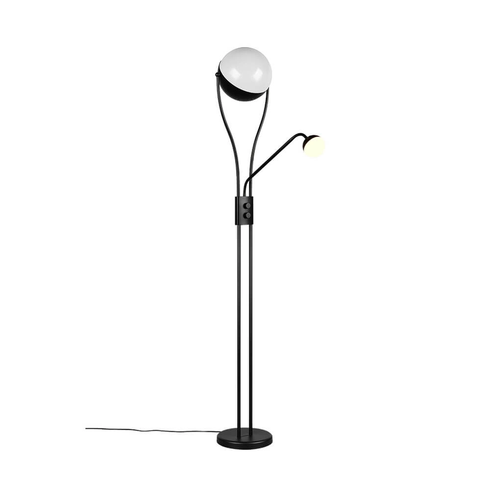 Leeslamp Chris zwart 2-lichts Trio 4017807642964
