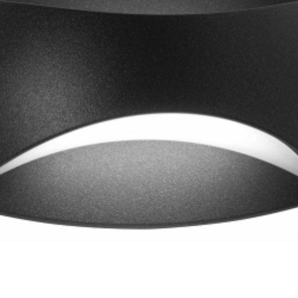 Up - downlighter Oval 15cm antraciet Franssen 8717064121290