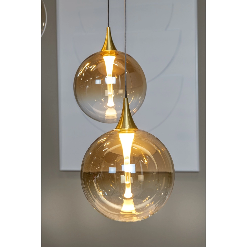 Design led hanglamp Gisela fading - 5x Ø 16cm Premium by Lucide 5411212134813