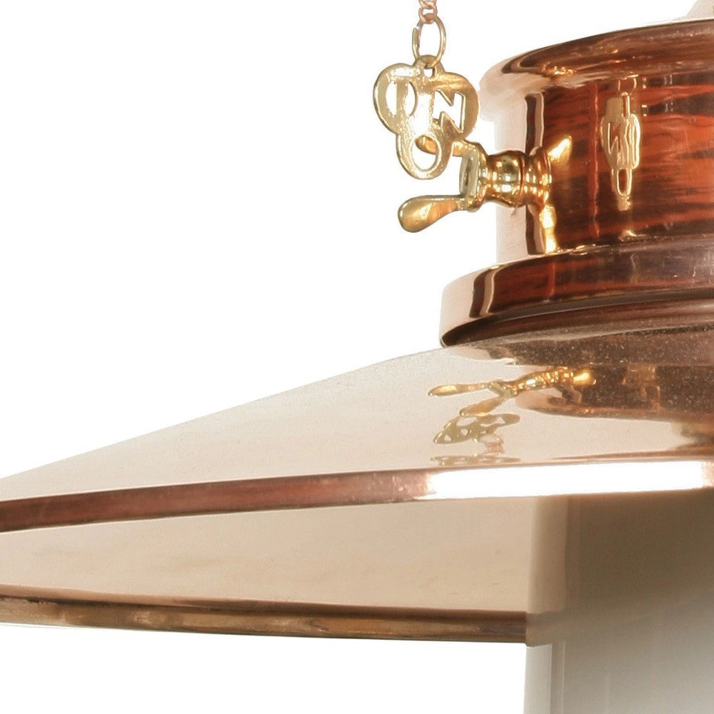 Antieke hanglamp Paddington Station L Limehouse