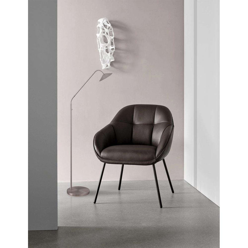 Staande leeslamp Ceppo nikkel Masterlight 8718121347998