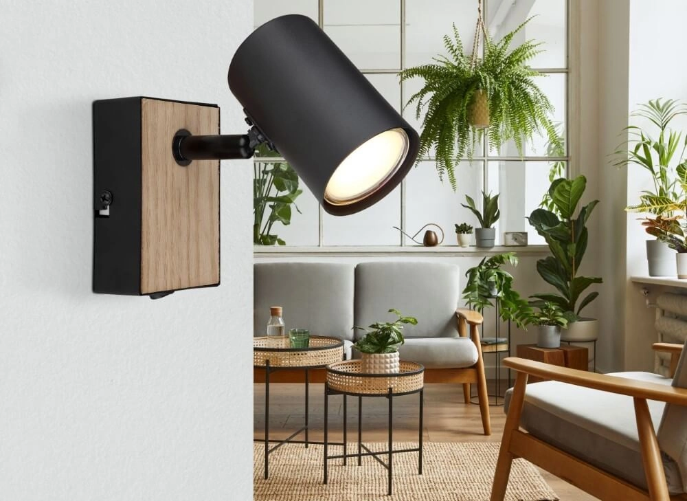 Opbouwspot Robby 1-lichts Globo 9007371432158