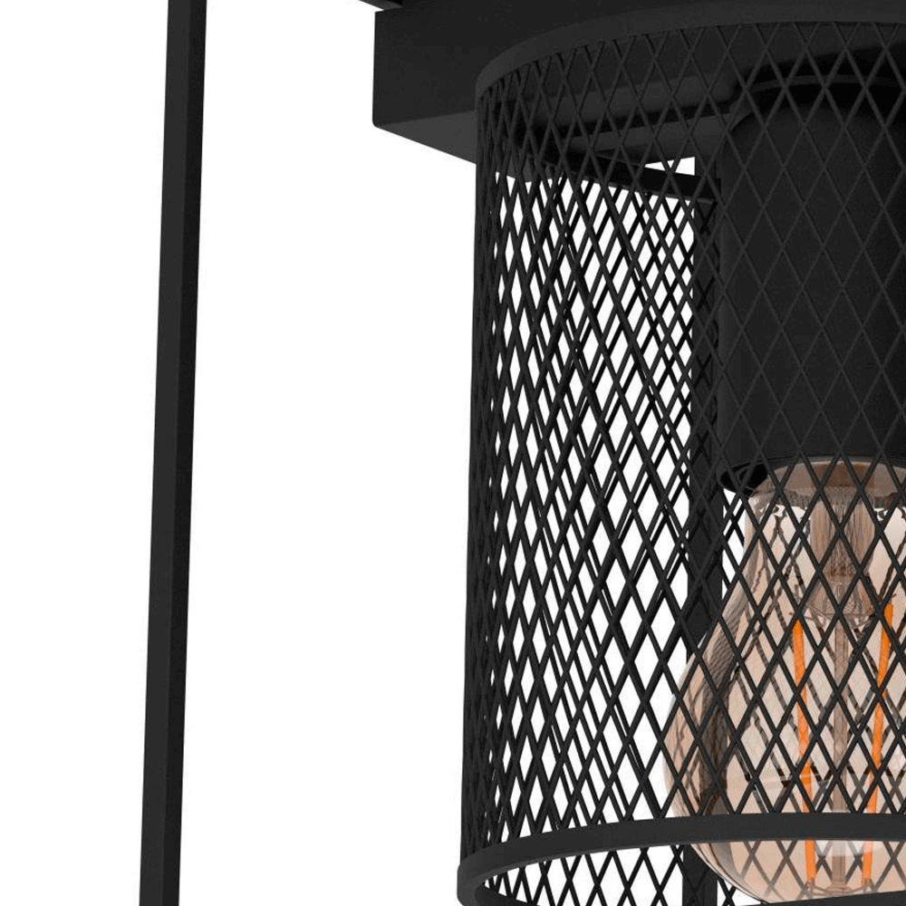 Landelijke plafondlamp Catterick 2x E27 Eglo 9002759437725