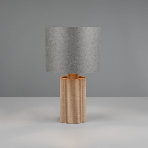 Bamboe schemerlamp Canio Ø 16cm Trio 4017807617221