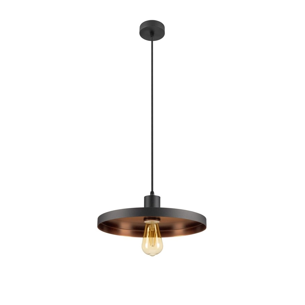 Lampenkap Lalu Plate zwart 1,5cm SLV 4024163306584