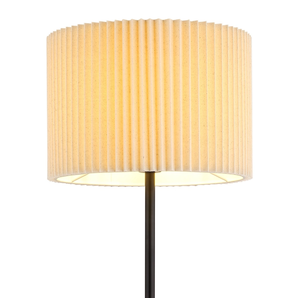 Vloerlamp Page Ø 38cm wit met zwart Globo 9007371528592