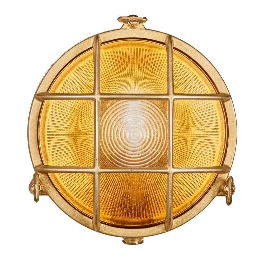 Klassieke wandlamp Polperro messing Nordlux 5701581464483