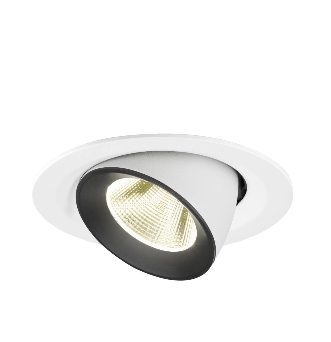 Inbouwspot Numinos Gimble M wit/zwart 4000K - 20gr SLV 4024163311687