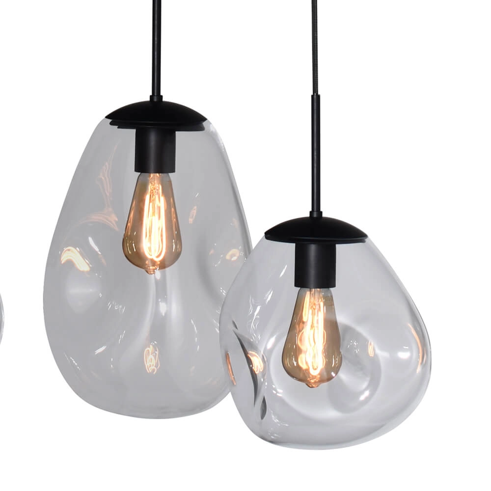 Hanglamp Lava 6x helder glas Masterlight 8718121286167