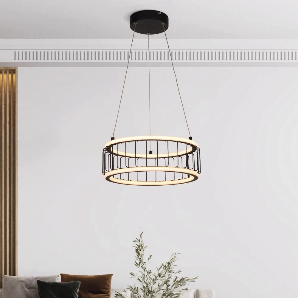Led hanglamp Circolo Ø 38cm Searchlight 5053423227269