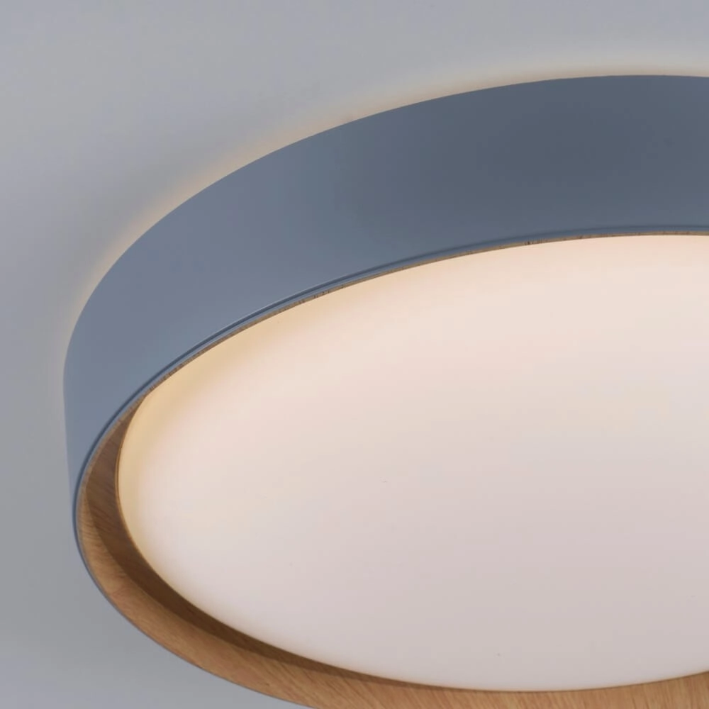 Ronde plafondlamp Q-Emilia grijs Paul Neuhaus 4012248366530