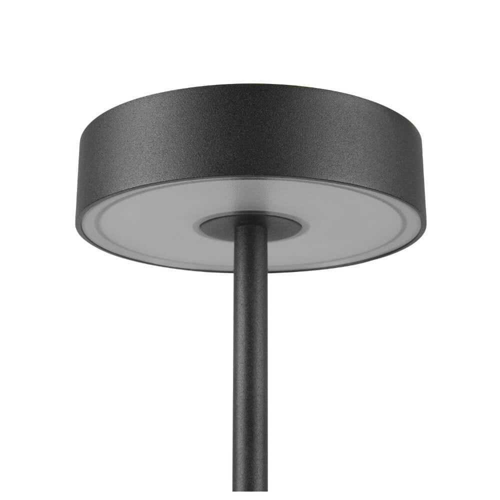 Buiten tafellamp Vinolina zwart - oplaadbaar SLV 4024163276276