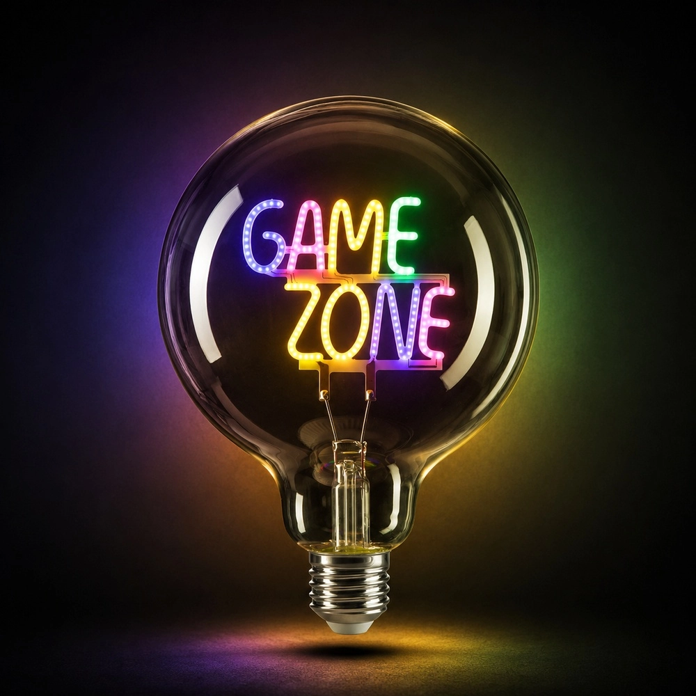 E27 lichtbron Lumopop "Gamezone" Brilliant 4004353477706