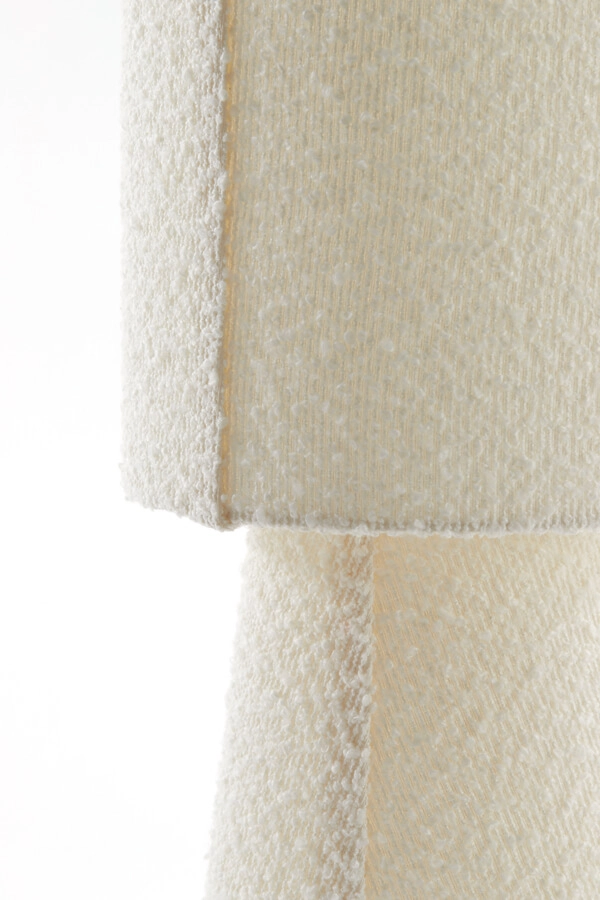 Teddy tafellamp Micky licht crème Ø 20cm Light & Living 8717807712525