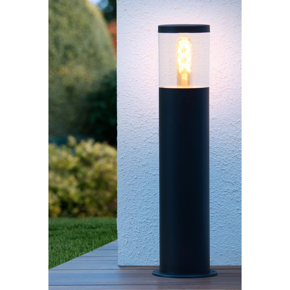 Design sokkellamp Fedor zwart Lucide 5411212144355