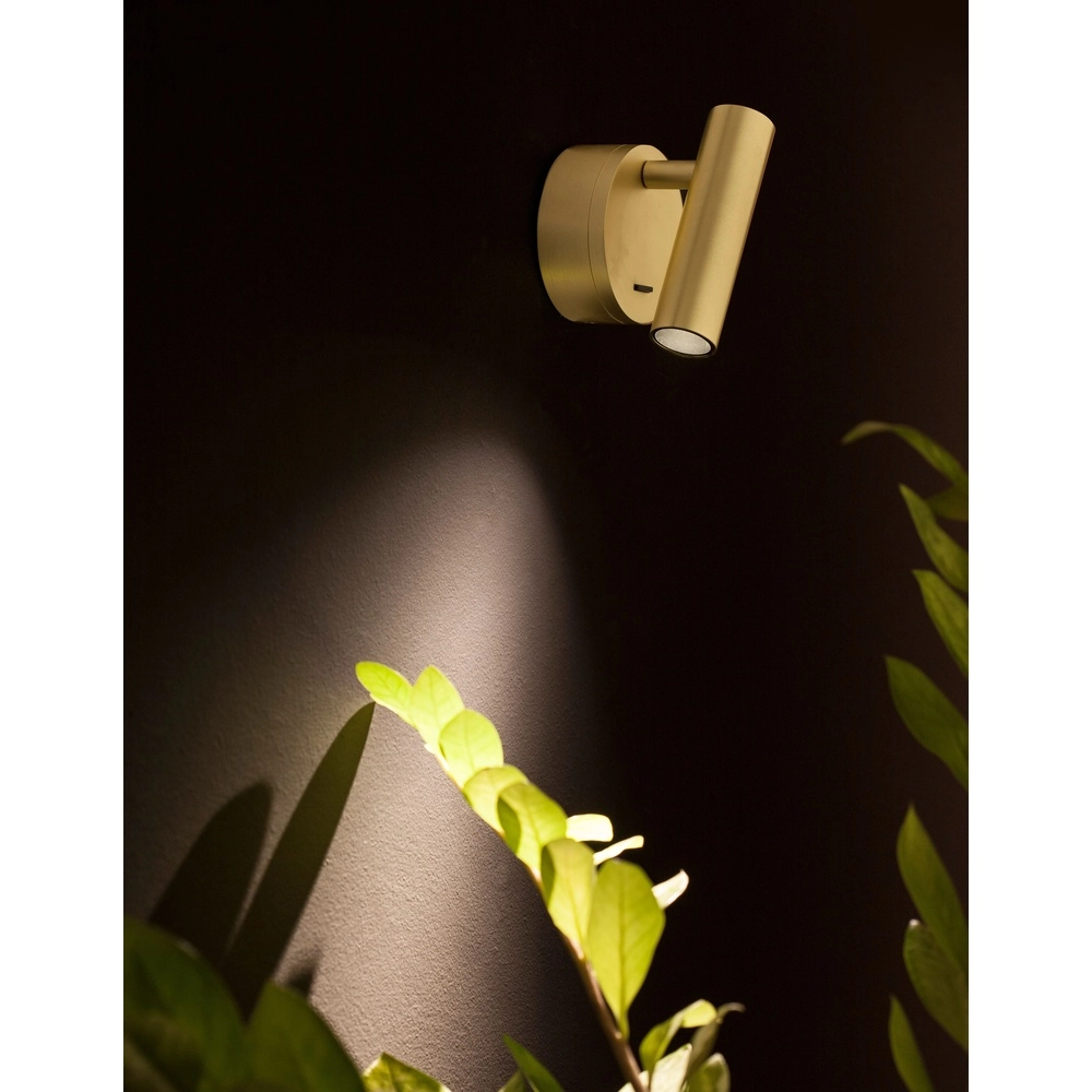 Wandspot Clip goud Lyora 5212017417961