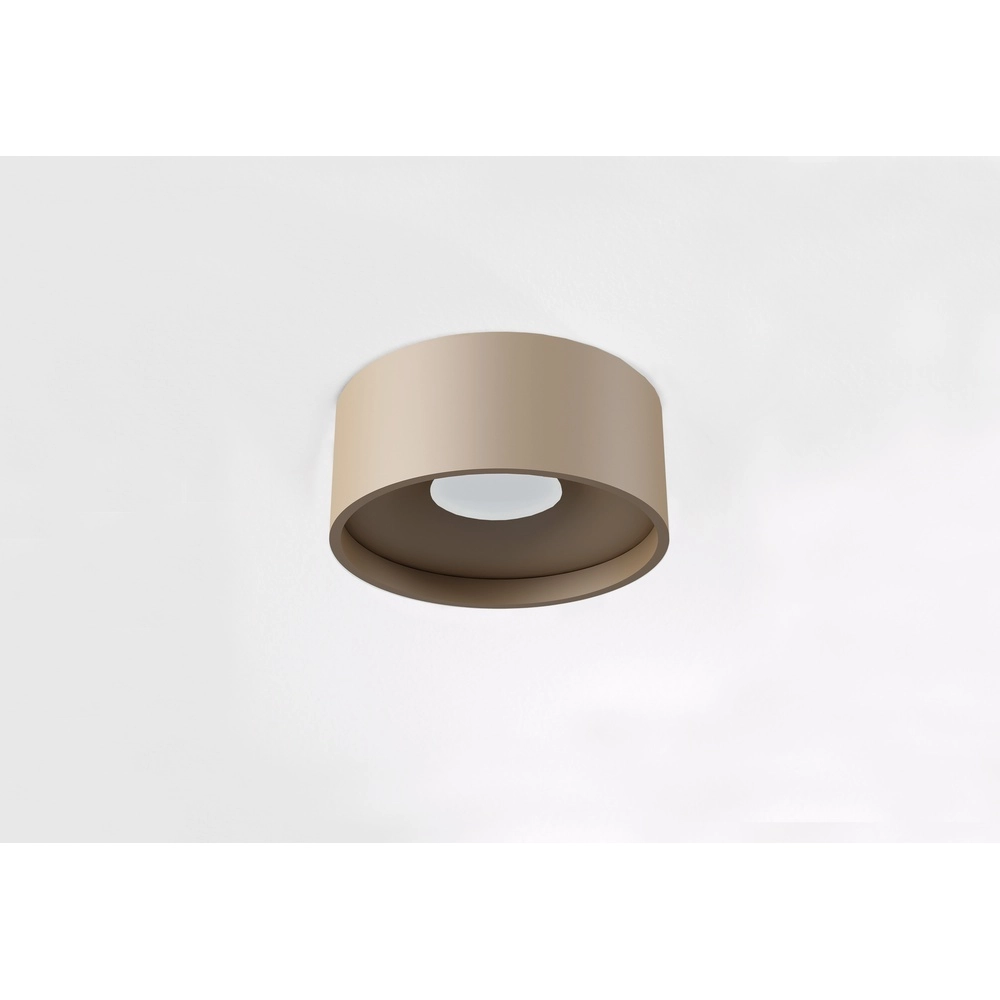 Strakke plafondlamp Oran Ø 12cm champagne Artdelight 8720701103702