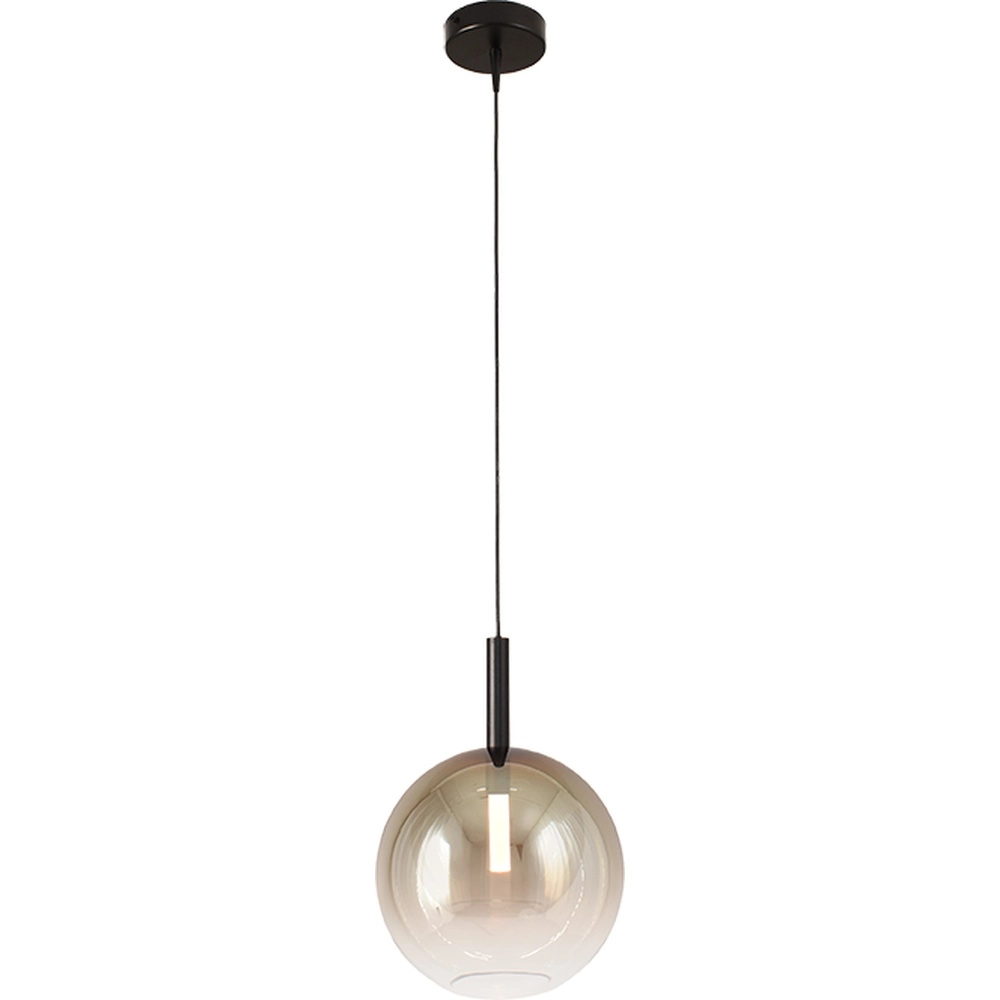 Hanglamp Ø 24cm Lido Ball met gold-fading glas
