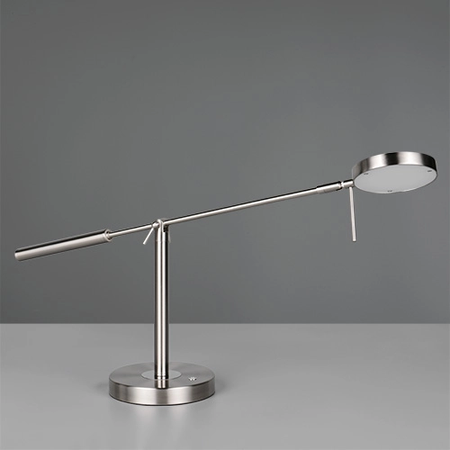 Bureaulamp Monza nikkel Trio 4017807693263