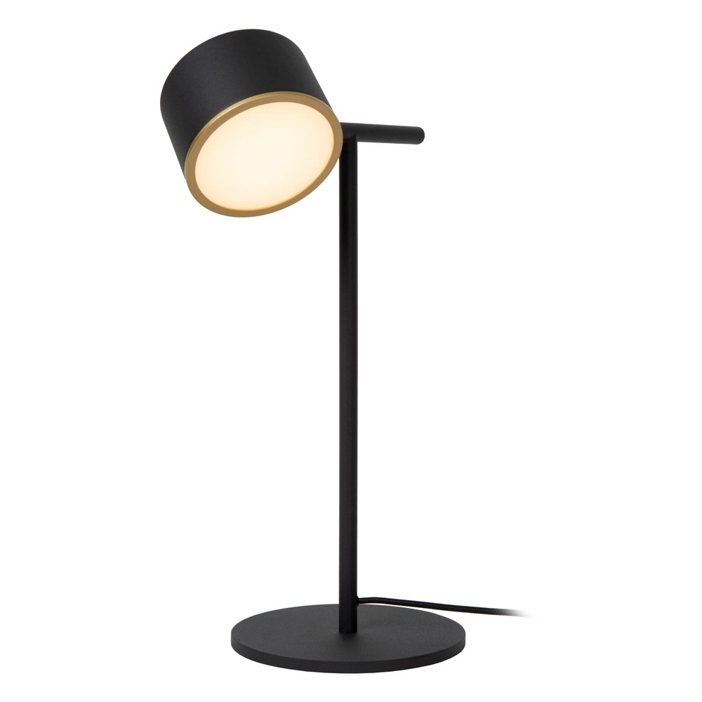 Tafellamp Gian zwart Lucide 5411212441980