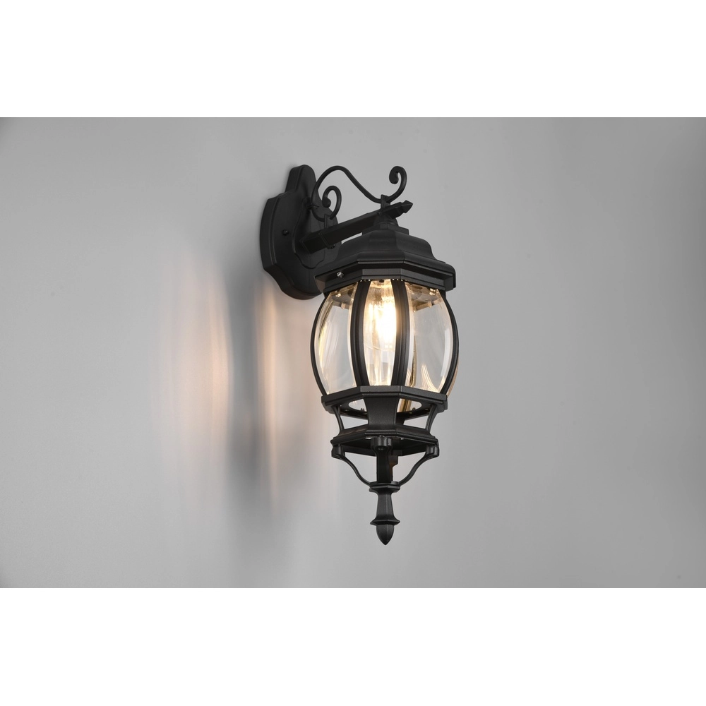 Wandlamp Elvo zwart Trio 4017807543810