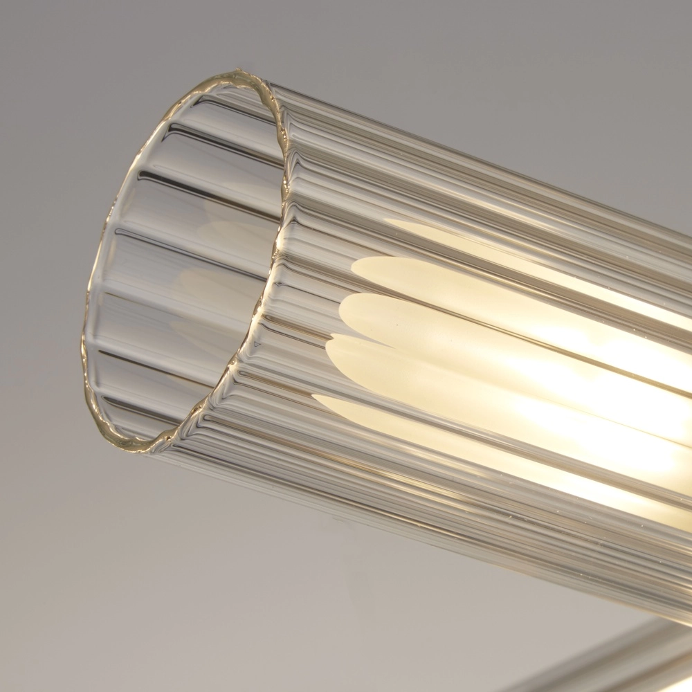 4-lichts plafondlamp Imperial zwart Searchlight 5053423299259