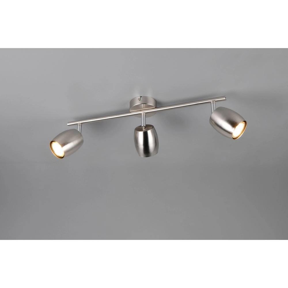Plafondlamp Nancy 3-lichts nikkel Trio 4017807656985