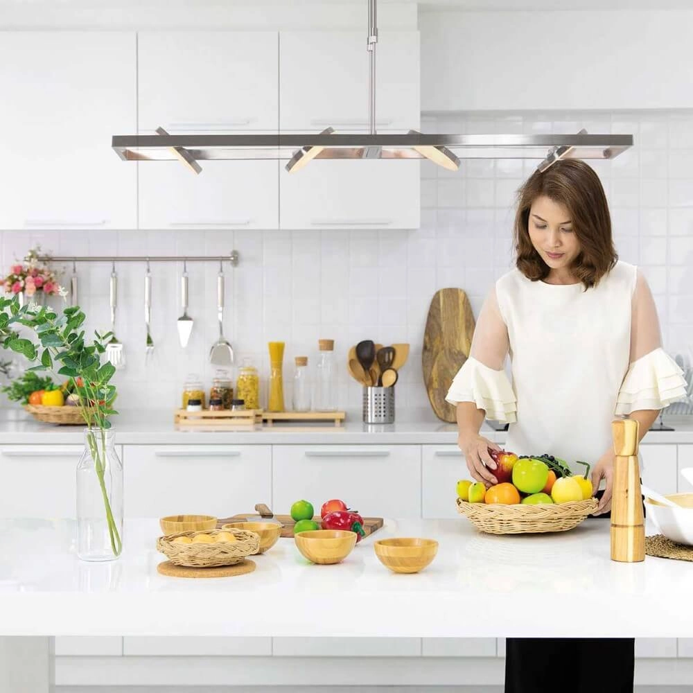 Flexibele led hanglamp Soleil RVS Steinhauer 8712746167344