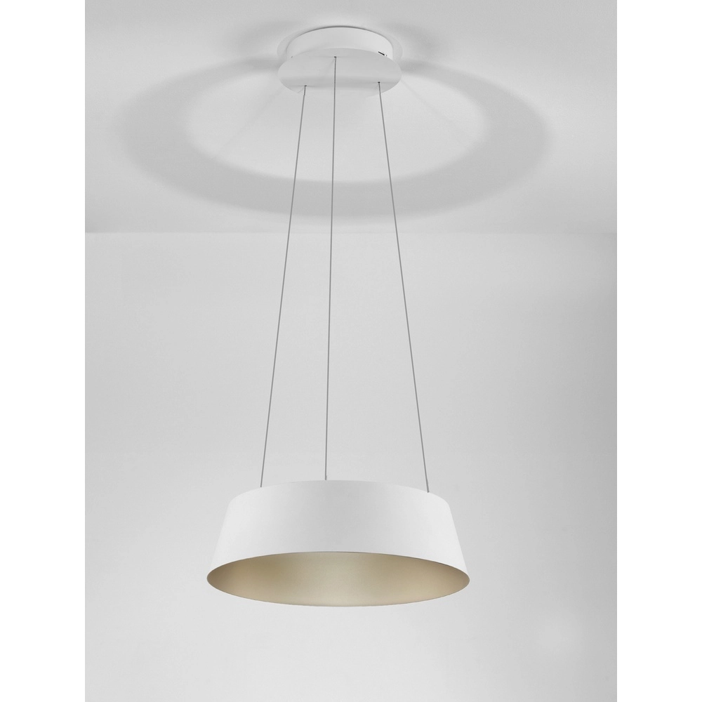 Hanglamp Alba wit Ø 42cm Lyora 5212017439000