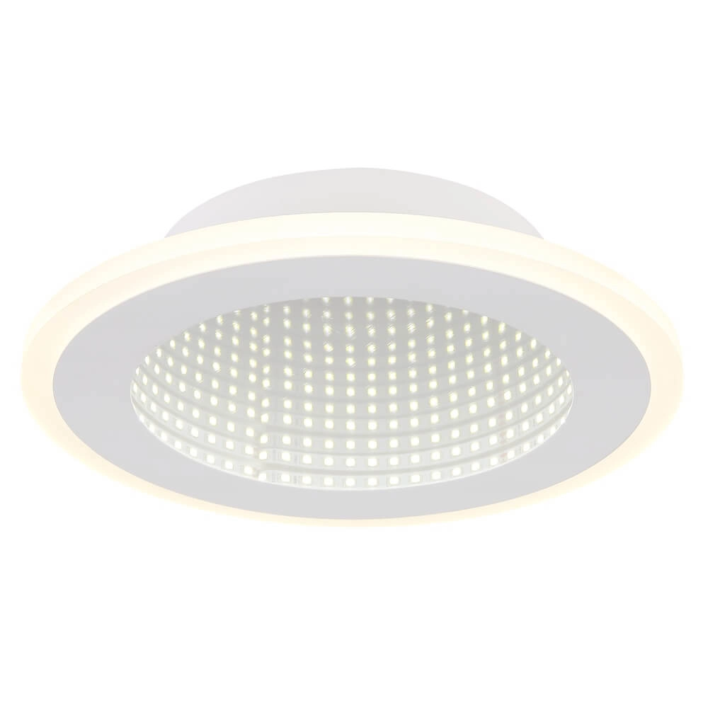 Plafondlamp Lamela Ø 22,5cm wit