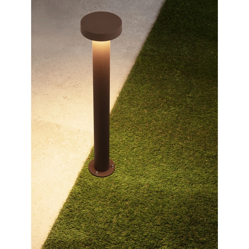 Desing tuinlamp Gong roestbruin 60cm - 2700K