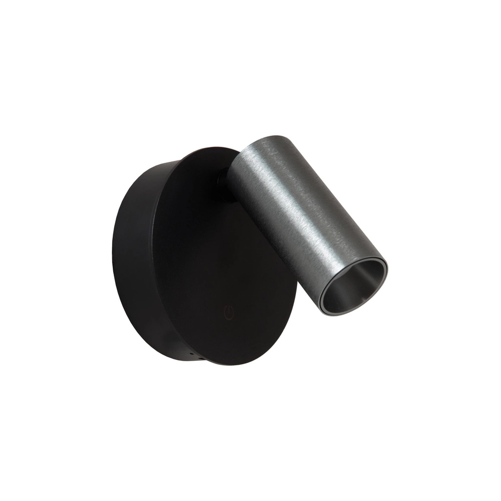 Oplaadbare wandlamp Toni magnetisch metaalgrijs