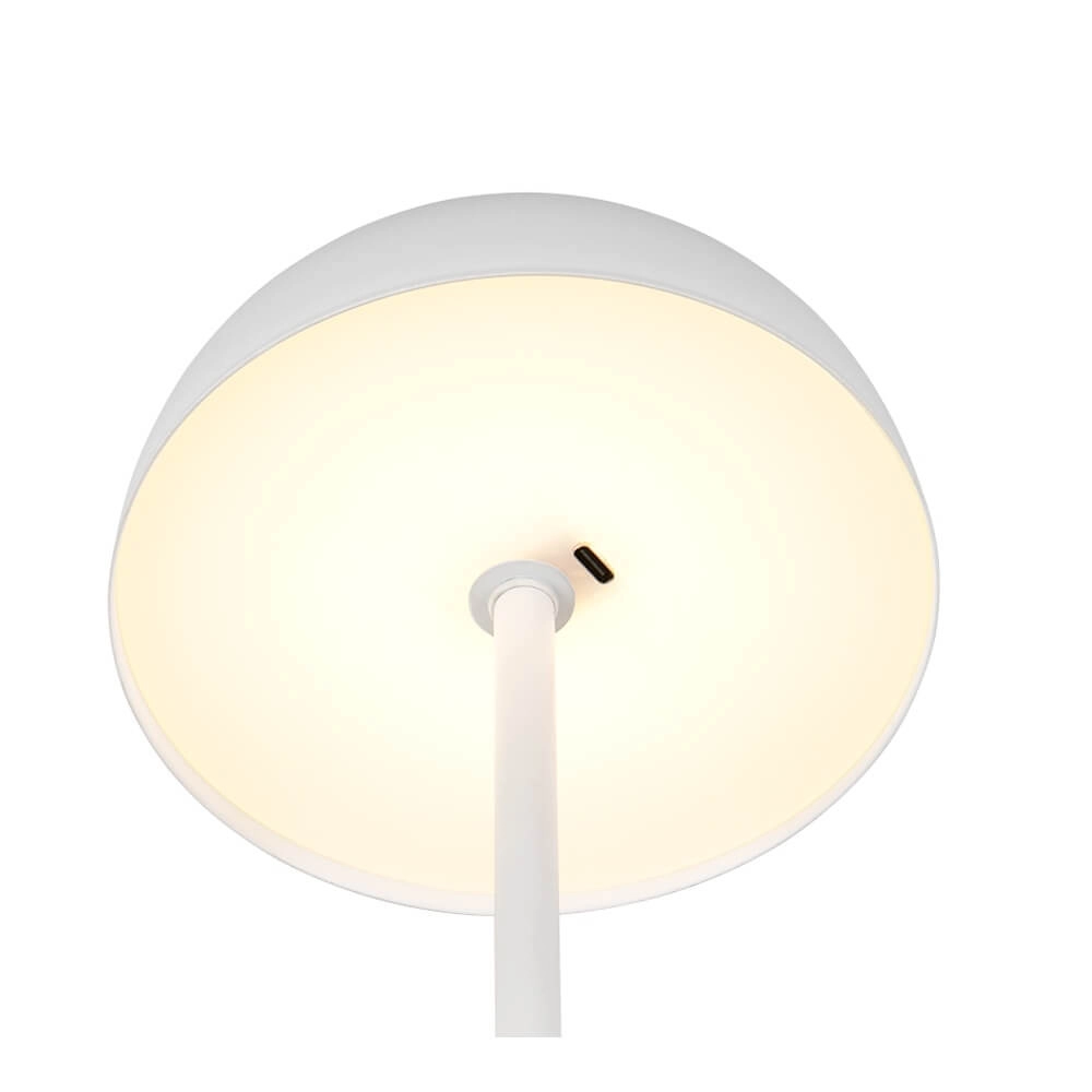 Tafellamp Munoz wit Ø 13cm Trio 4017807640847