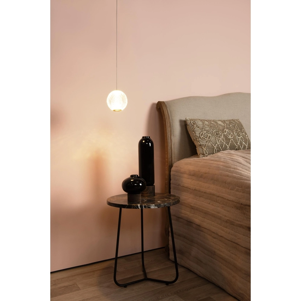 Gouden hanglamp Cintra Ø 14cm Lucide 5411212134370
