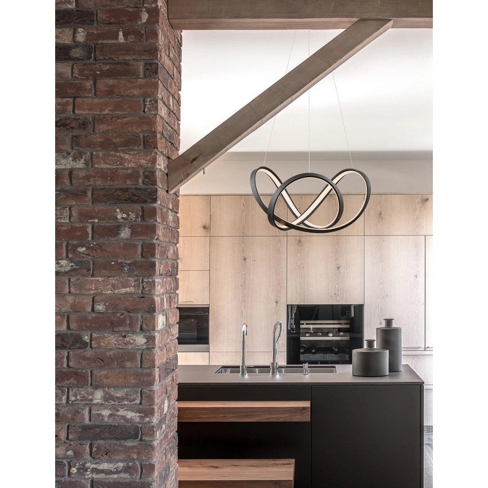 Design hanglamp Apus zwart Ø 55cm