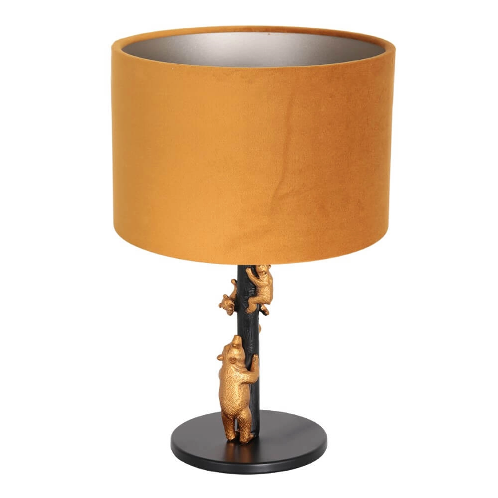 Design schemerlamp Animaux met goud velvet Steinhauer 8712746151916