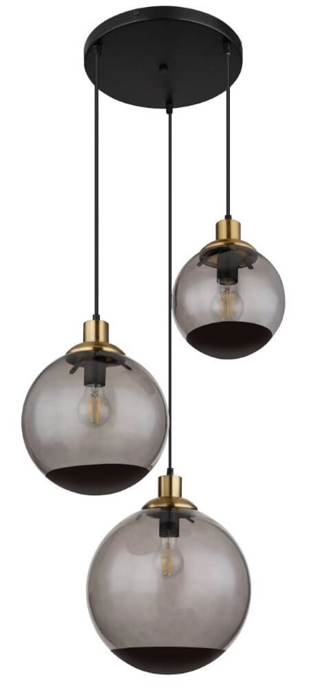 Design hanglamp Potter rond 3-lichts Globo 9007371438372