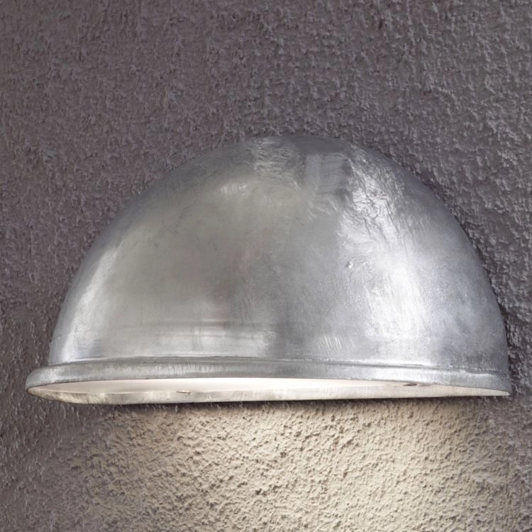 Wandlamp Torino Downlight 28cm zinkgrijs KonstSmide 7318307326321
