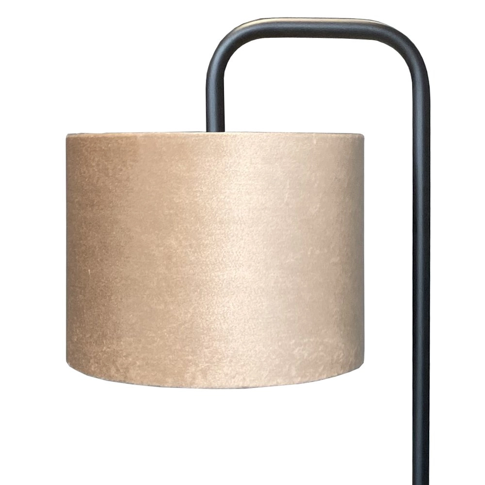 Tafel Schemerlamp Venus met zandkleurige lampenkap Masterlight 8718121251301