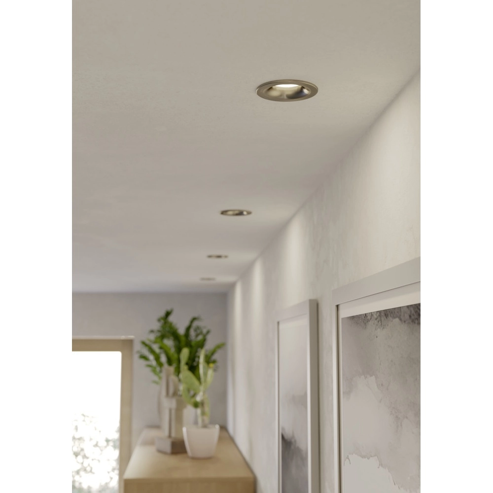 Set van 3 inbouwspots Salabate nikkel Ø 8,8cm IP65 Eglo 9008606358908