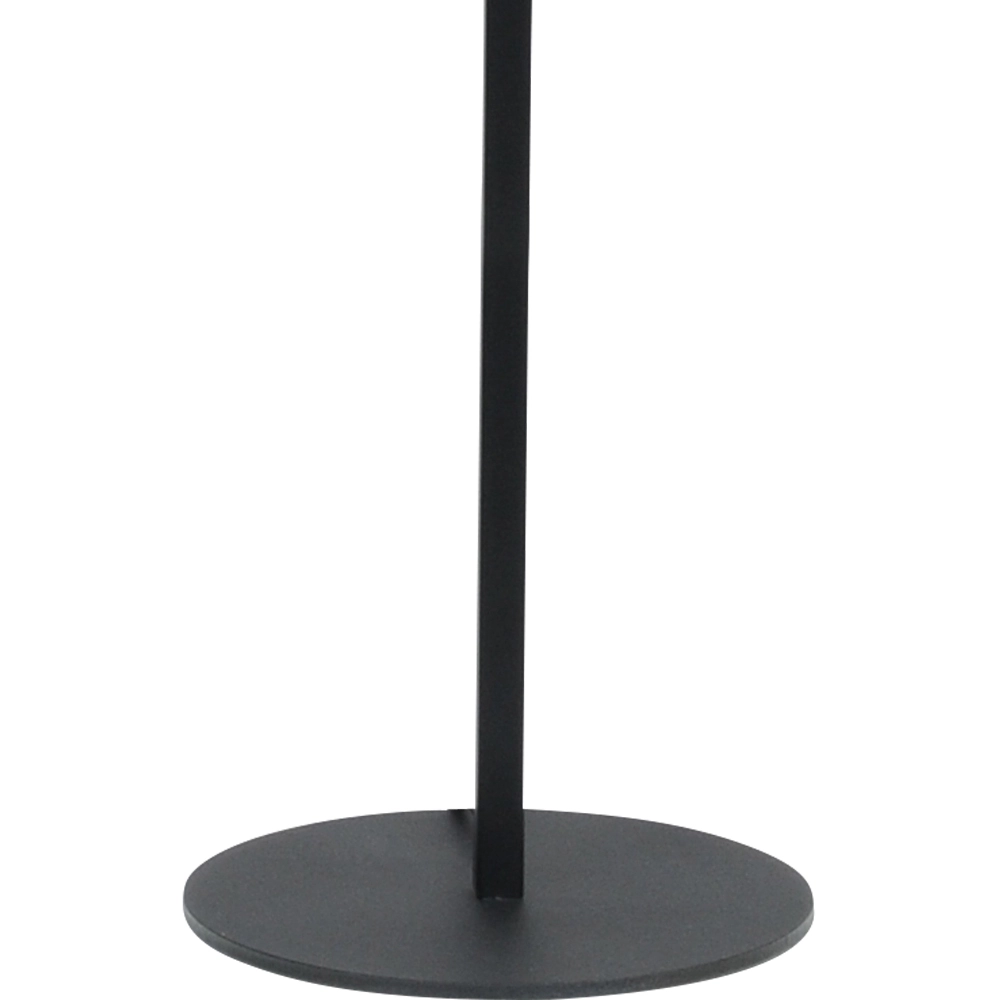 Zwarte tafellamp Venus met bruine lampenkap Masterlight 8718121218267