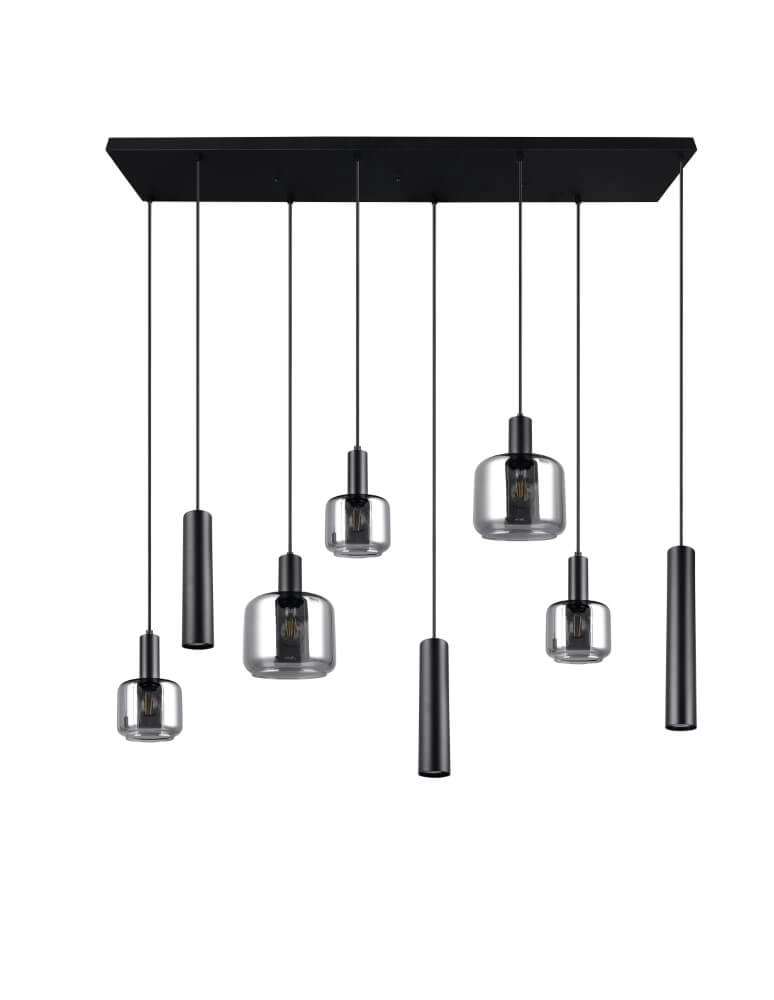 Eettafel hanglamp Mataro met pendels Trio 4017807612929