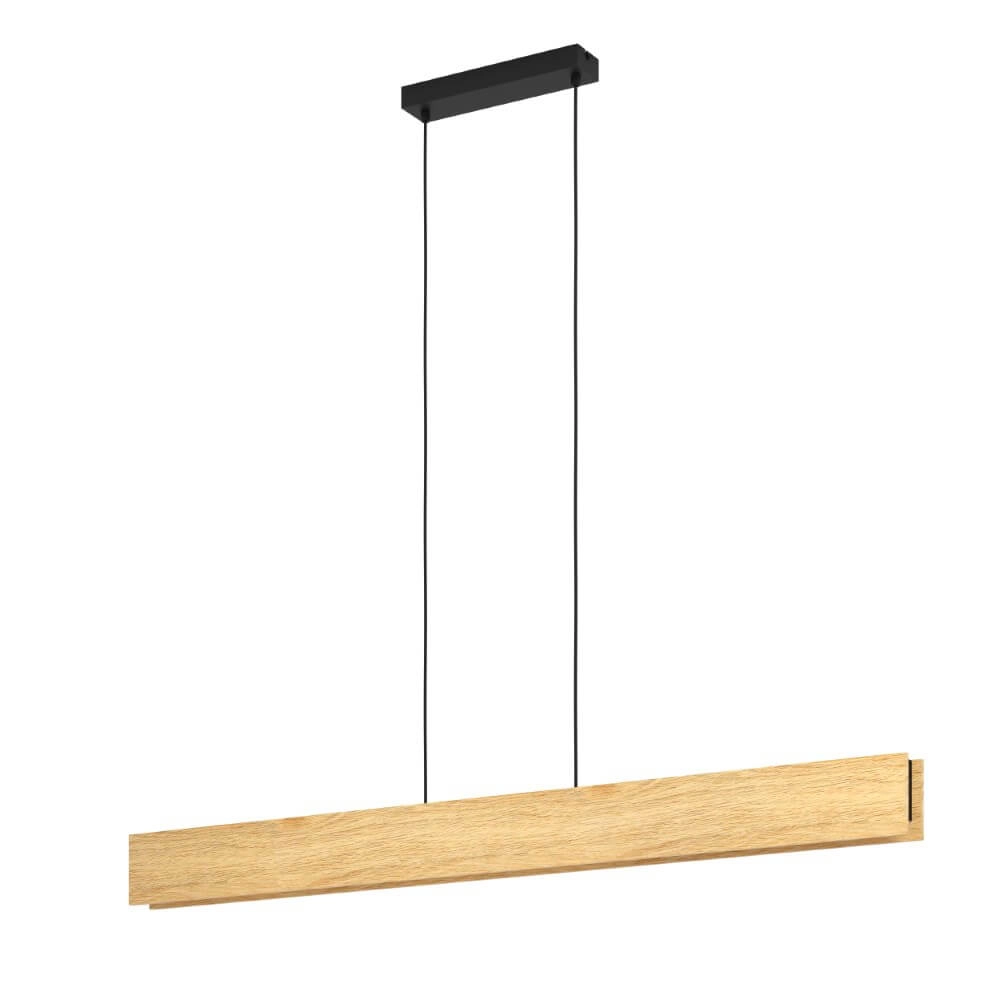 Houten hanglamp Anchorena-Z 123cm Houten hanglamp Anchorena-Z 123cm