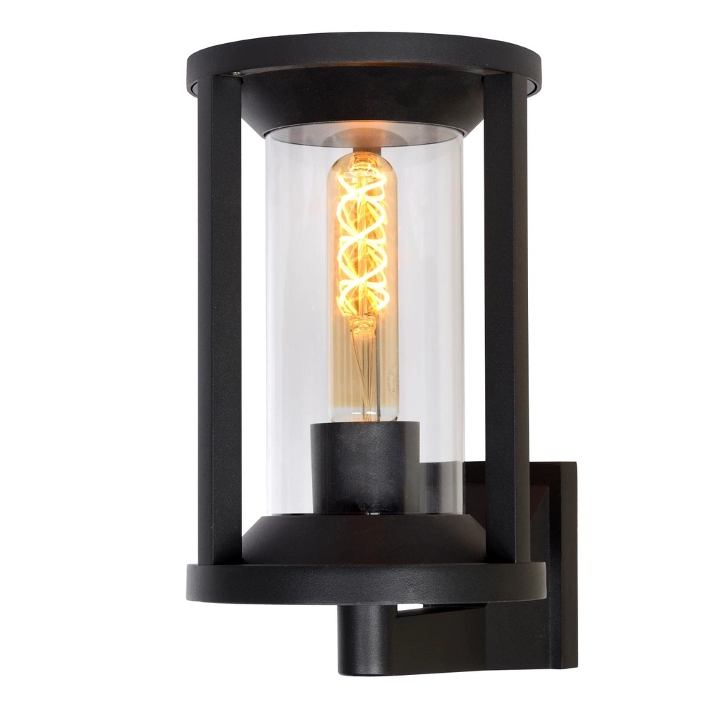 Voordeur lamp Cadix zwart IP65 Lucide 5411212151896